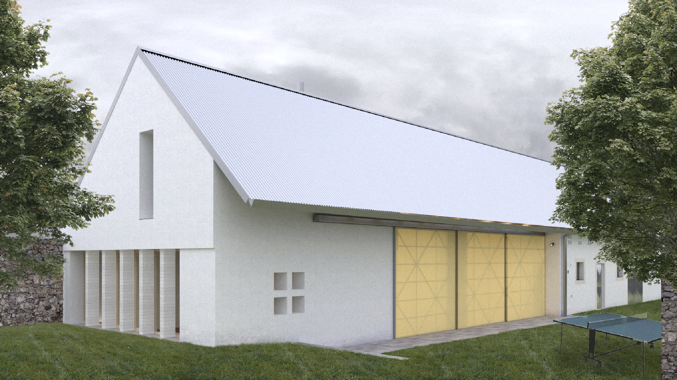 Rekonstrukce stodoly